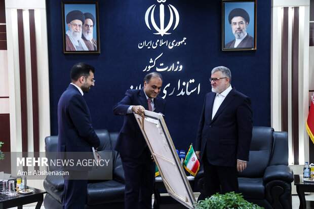 دیدار استاندار تهران با سفیر پاکستان