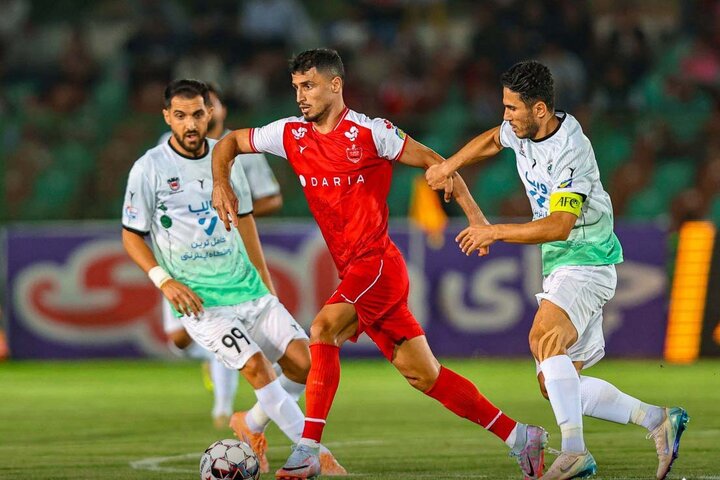 پرسپولیس با خم کردن آهن به یک قدمی صدر جدول رسید + فیلم و عکس