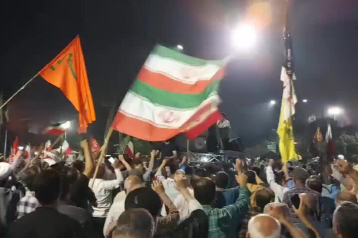 طنین نوای لبیک یا خامنه ای مردم بابل