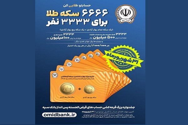 31 شهریورماه؛ آخرین مهلت شرکت در جشنواره بزرگ قرعه­ کشی بانک سپه