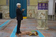 حضور معاون اول رئیس‌جمهور در مسجد مقدس جمکران