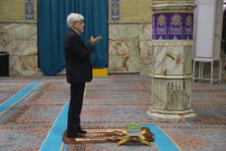 حضور معاون اول رئیس‌جمهور در مسجد مقدس جمکران