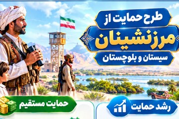 اینفوگرافیک؛ طرح حمایت از مرزنشینان سیستان و بلوچستان