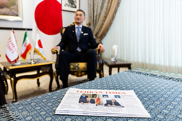 Japan’s envoy concludes Iran mission, gives final interview to Tehran Times
