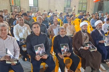 اجتماع شبانه مردم انقلابی آبدان