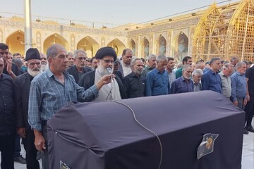 مادر شهید رضا فتاحی بافقی تشییع شد