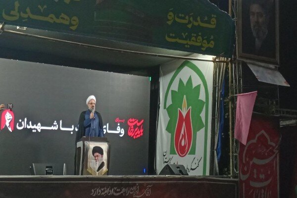طاهری آکردی: مردم ایران برای یاری حق در این مقطع تاریخی مبعوث شده‌اند