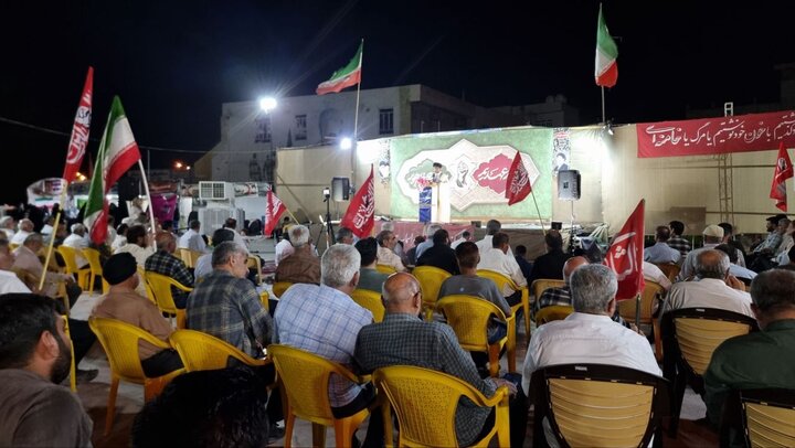 امام جمعه گناوه:دشمن با جنگ ترکیبی انسجام و حضور مردم را هدف گرفته است