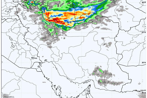 هشدار نارنجی هواشناسی برای ۳ استان؛ سیلاب و بارش شدید در راه است