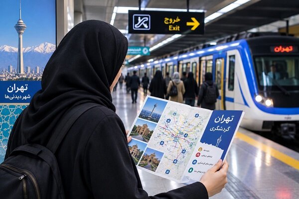 گردشگری تهران روی ریل مترو توسعه پیدا می کند