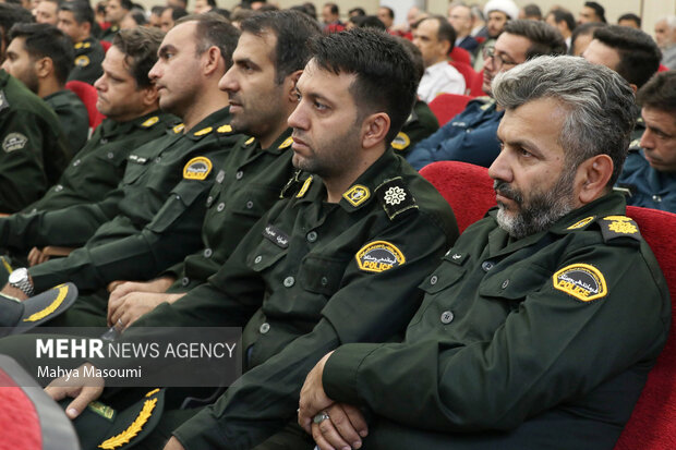 تودیع و معارفه فرمانده جدید انتظامی شرق استان تهران