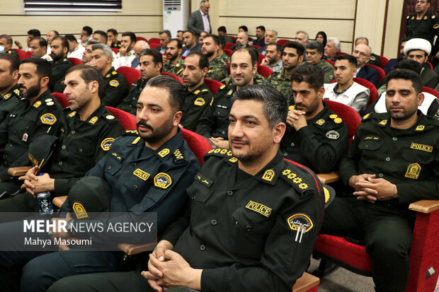 تودیع و معارفه فرمانده جدید انتظامی شرق استان تهران