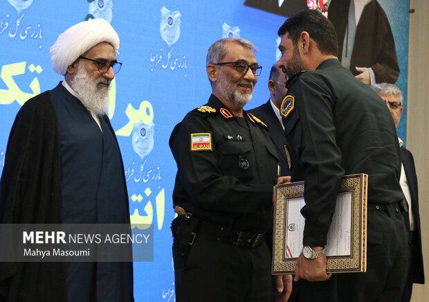 تودیع و معارفه فرمانده جدید انتظامی شرق استان تهران