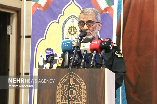 تودیع و معارفه فرمانده جدید انتظامی شرق استان تهران