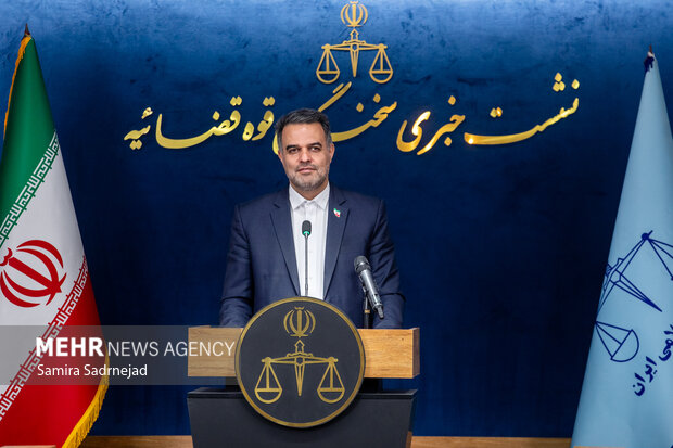 نشست خبری سخنگوی قوه قضاییه