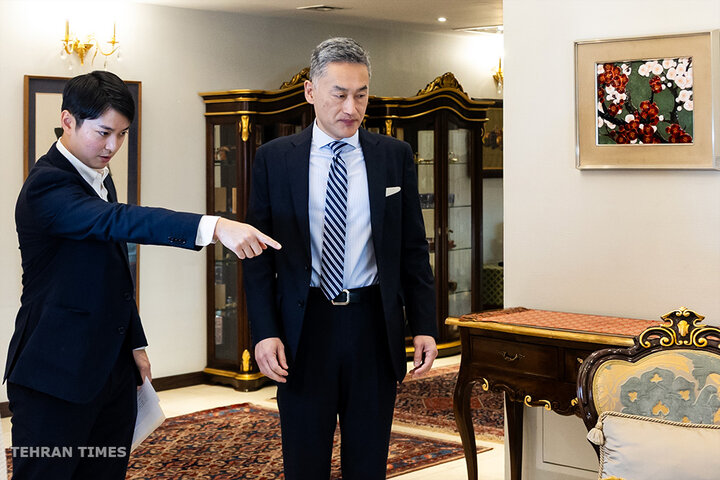 Japan’s envoy concludes Iran mission, gives final interview to Tehran Times