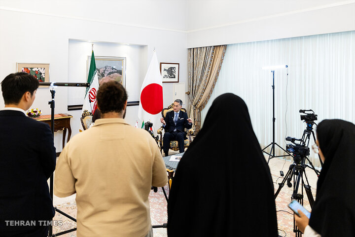 Japan’s envoy concludes Iran mission, gives final interview to Tehran Times