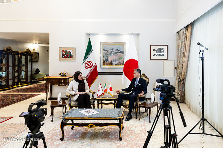 Japan’s envoy concludes Iran mission, gives final interview to Tehran Times