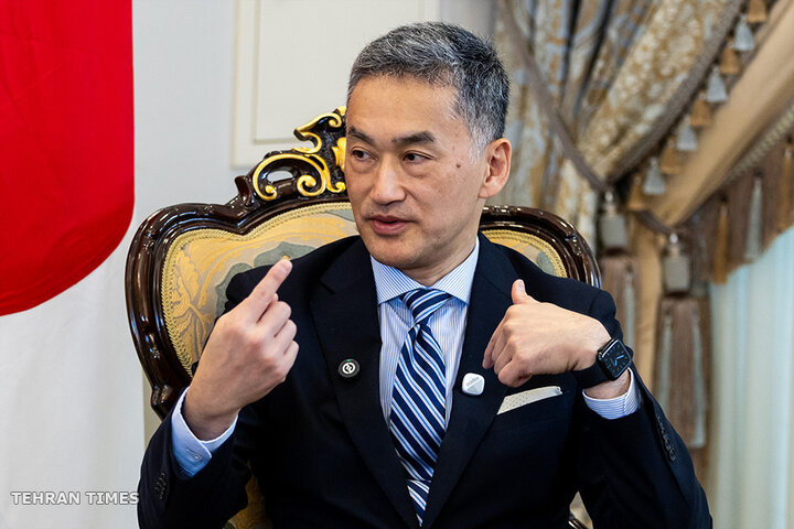 Japan’s envoy concludes Iran mission, gives final interview to Tehran Times