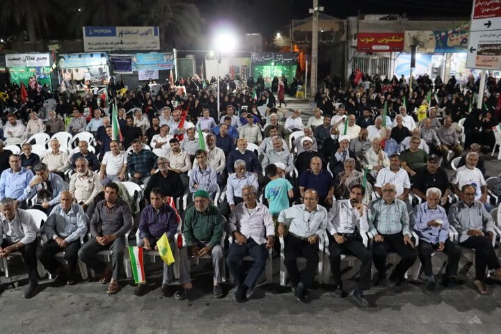 امام جمعه دیر: جنگ امروز جنگ ارادهها است