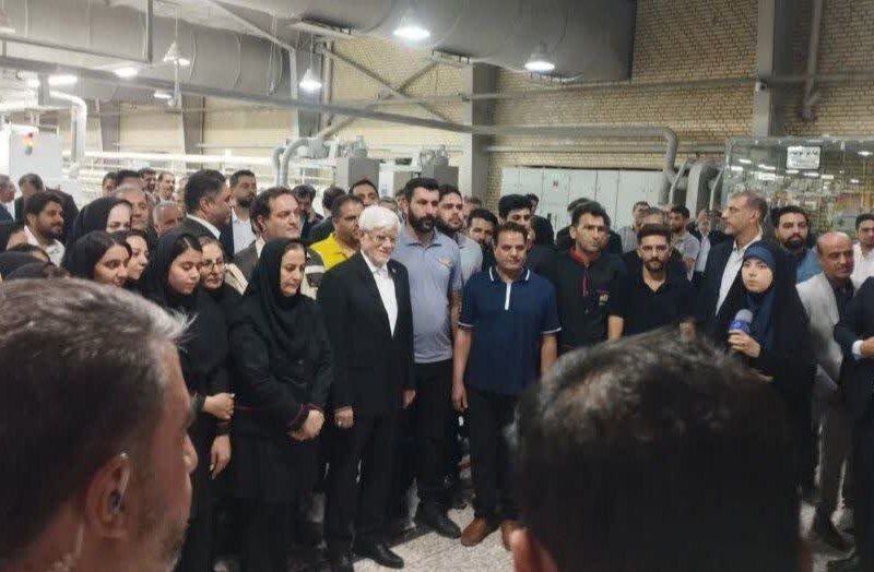 افتتاح واحد ریسندگی با سرمایه‌گذاری ۴۰ هزار میلیارد ریالی در قم