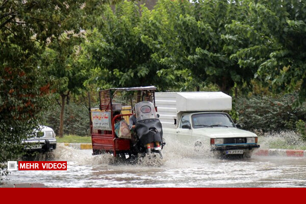 بارندگی شدید در مازندران؛ طغیان رودخانه‌ها و آبگرفتگی معابر