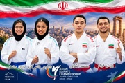 چهار مدال سهم کاراته‌کاهای کرمانی در آوردگاه آسیایی اردن