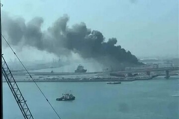 At least 20 dead after cargo ship catches fire in China
