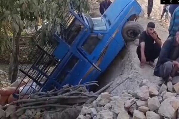 باز هم حادثه در جاده سرآقاسید؛ لزوم ایمن سازی جاده های موگویی