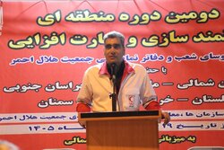 دوره منطقه‌ای توانمندسازی روسای شعب هلال‌احمر در خراسان شمالی آغاز شد