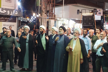 مراسم عزاداری شهادت امام حسن عسکری (ع) در آستانه اشرفیه