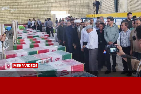بازدید سخنگوی وزارت امور خارجه از محل جنایت آمریکا در لامرد