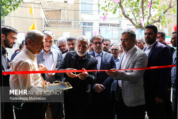 آیین افتتاح بازار میوه و تره‌بار مروارید