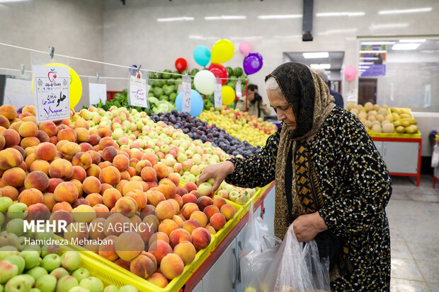 آیین افتتاح بازار میوه و تره‌بار مروارید