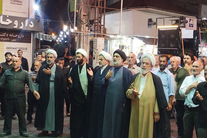 مراسم عزاداری شهادت امام حسن عسکری (ع) در آستانه اشرفیه