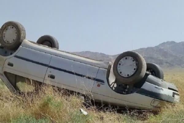 واژگونی خودرو در نرماشیر یک کشته و ۴ مصدوم بر جای گذاشت 