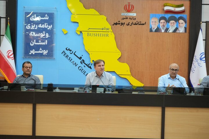 استاندار بوشهر: توسعه کنگان و دلوار باید آینده‌نگر باشد