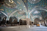 آخرین مراحل اجرایی بخش زیارتی صحن حضرت زینب(س) در کربلا+ تصاویر