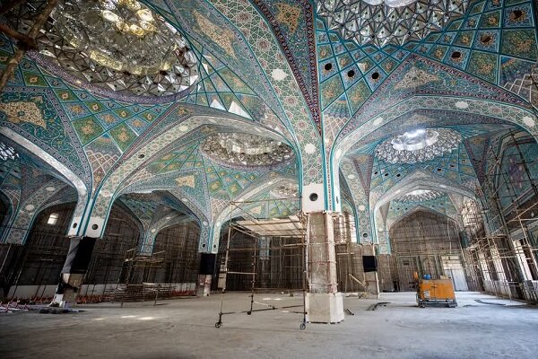 آخرین مراحل اجرایی بخش زیارتی صحن حضرت زینب(س) در کربلا/ تصاویر