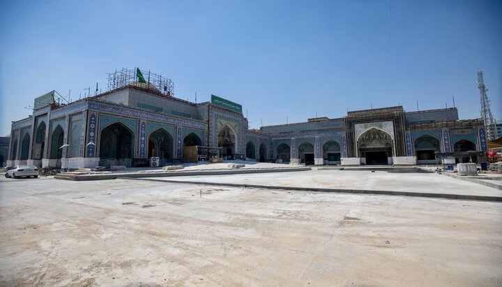 آخرین مراحل اجرایی بخش زیارتی صحن حضرت زینب(س) در کربلا/ تصاویر