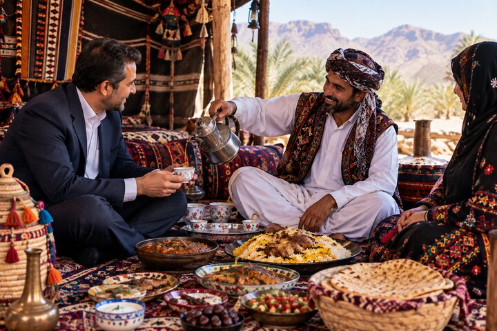مهماننوازی بلوچ؛ سنتی ریشهدار در فرهنگ جنوب شرق ایران