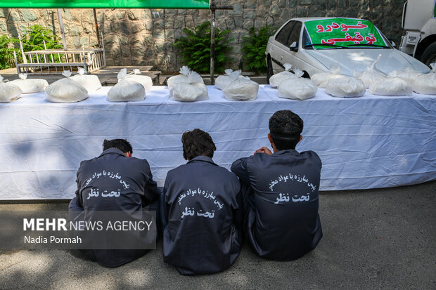 کشفیات پلیس مبارزه با موادمخدر استان البرز