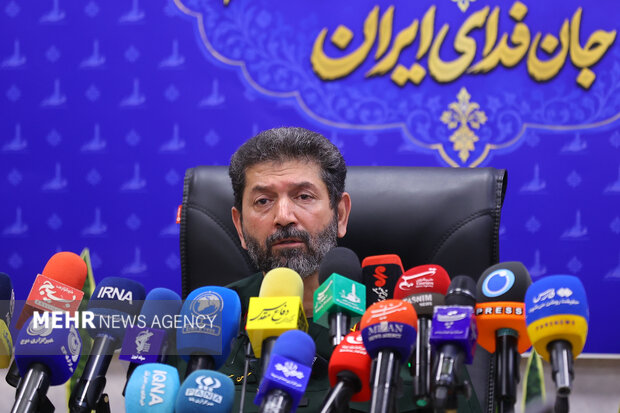 نشست خبری رزمایش و اجتماع بزرگ مردم جانفدای ایران
