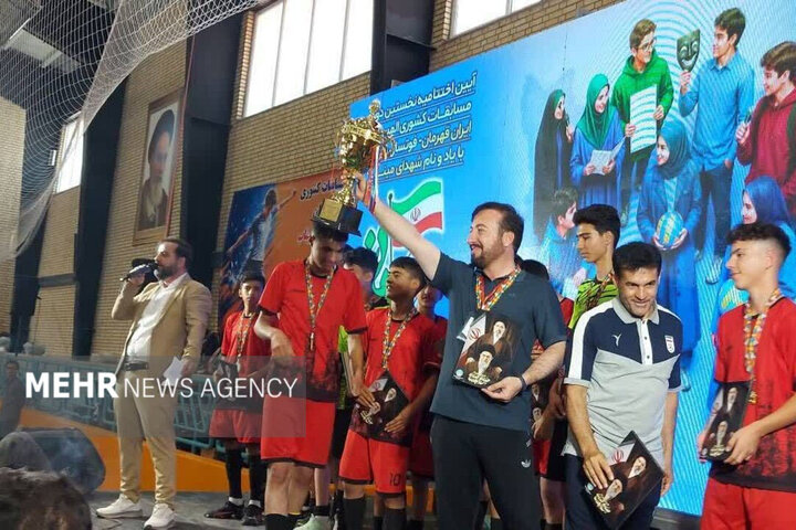 همدان قهرمان نخستین المپیاد کشوری «ایران قهرمان» در فوتسال شد