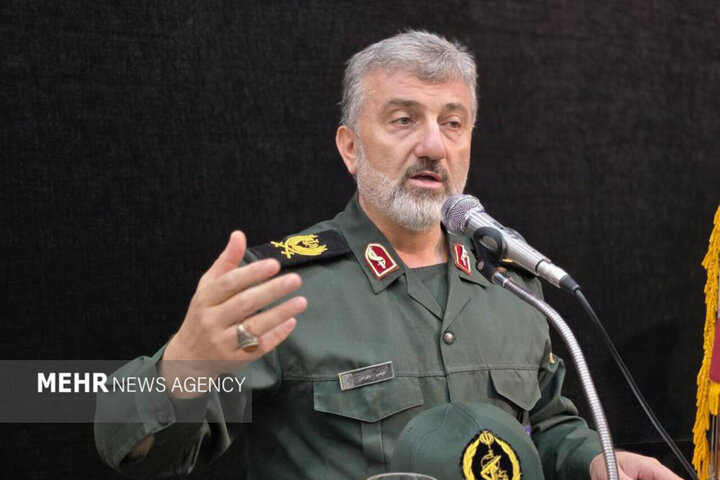 سردار بایرامی: بخش اعظم جنگ دشمن در عرصه شناختی و رسانه‌ای است