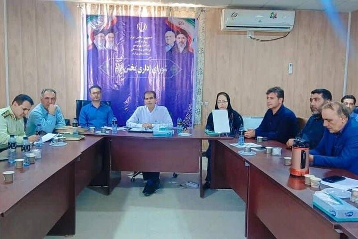 بخشدار ارم: ستاد بحران برای بارندگی‌ها آماده باشند
