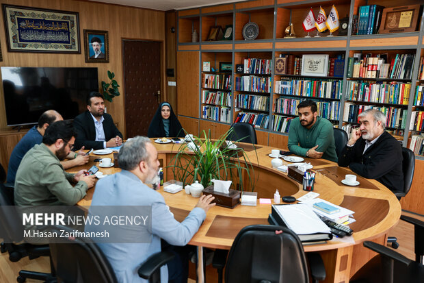 حضور رئیس کمیسیون امنیت ملی مجلس در گروه رسانه‌ای مهر