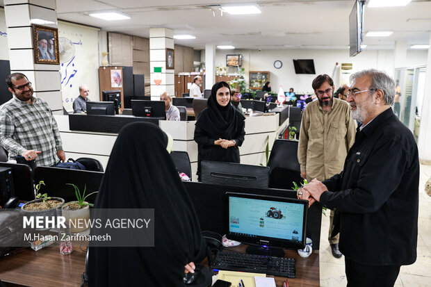 حضور رئیس کمیسیون امنیت ملی مجلس در گروه رسانه‌ای مهر