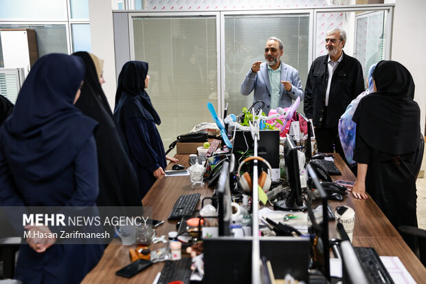 حضور رئیس کمیسیون امنیت ملی مجلس در گروه رسانه‌ای مهر