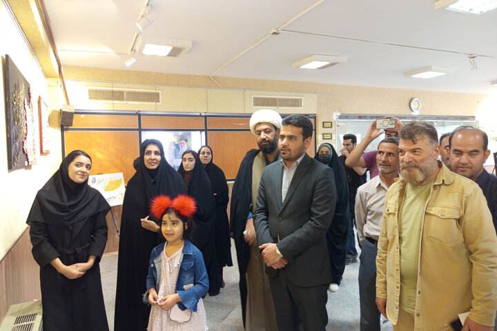 برپایی نمایشگاه هنرهای تجسمی در خواف